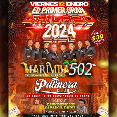 Event - MARIMBA 502 en vivo en Providence, RI - Providence, Rhode Island - January 12, 2024 | concert tickets