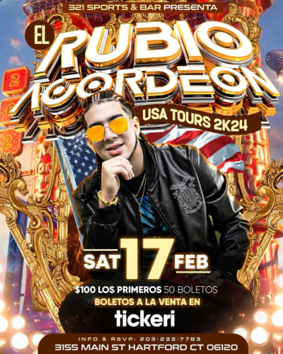 EL RUBIO ACORDEON Tickets - BoletosExpress