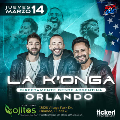 Event - LA KONGA EN ORLANDO - Orlando, Florida - 14 de marzo de 2024 | concert tickets