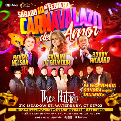 Event - Carnavalazo del Amor - Waterbury, CONNECTICUT  - February 10, 2024 | concert tickets