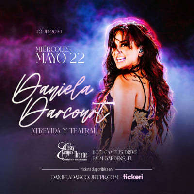 Event - DANIELA DARCOURT EN PALM GARDENS - Palm Beach Gardens, Florida - May 22, 2024 | concert tickets