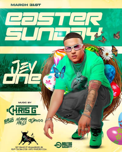 Event - Jey One  - Brooklyn, NY - 31 de marzo de 2024 | concert tickets