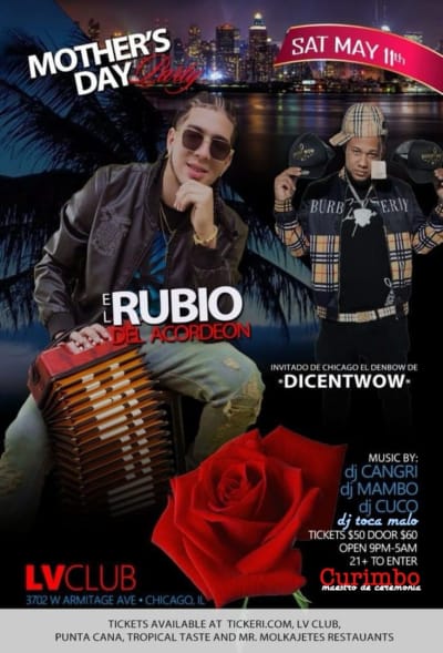 Event - El Rubio del Acordion - chicago, Illinois - May 11, 2024 | concert tickets