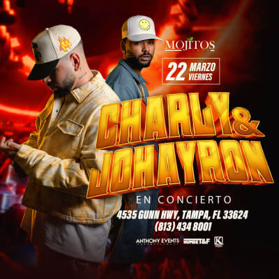 Event - Charly johayron  - Tampa, Florida - March 22, 2024 | concert tickets