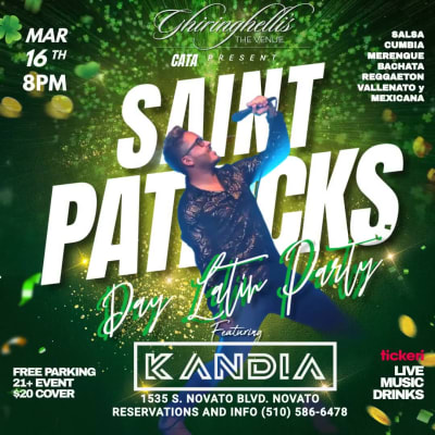 Event - Saint Patrick’s Day Latin Party - Novato, California - March 16, 2024 | concert tickets