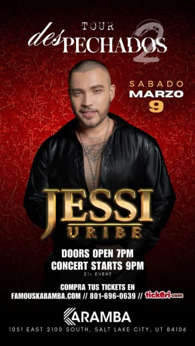 Event - Jessi Uribe en Salt Lake City - Salt Lake City, Utah - March 9, 2024 | concert tickets