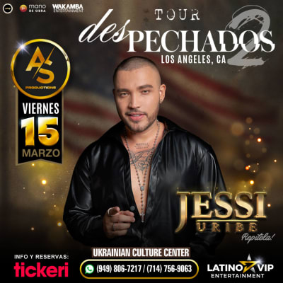 Event - JESSI URIBE EN CONCIERTO "DESPECHADOS TOUR" - Los Angeles, California - March 15, 2024 | concert tickets