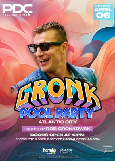 Event - Gronk Pool Party At Harrahs Resort - Atlantic City, New Jersey - 6 de abril de 2024 | concert tickets