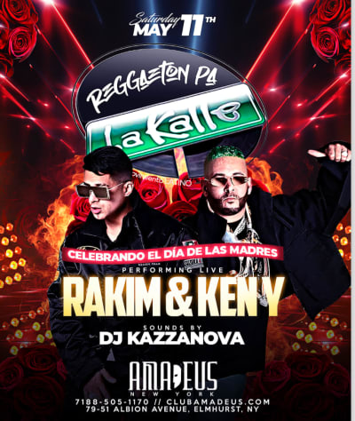 Event - Rakim & Ken Y & DJ Kazzanova “Celebrando El Día De Las Madres” - Queens, New York - May 11, 2024 | concert tickets