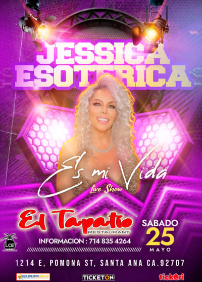 Event - ES MI VIDA EL SHOW DE JESSICA ESOTERICA - Santa Ana, CALIFORNIA - 25 de mayo de 2024 | concert tickets