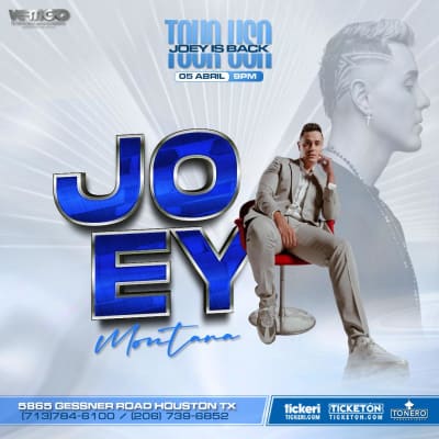 Event - JOEY MONTANA CONCIERTO EN HOUSTON - Houston, Texas - April 5, 2024 | concert tickets