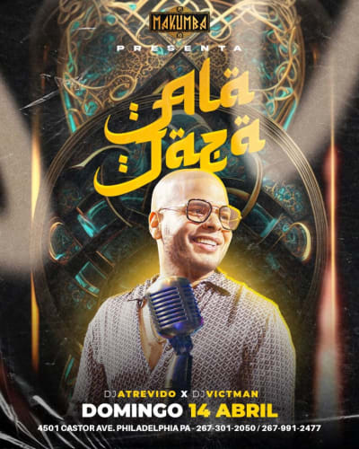 Event - ALA JAZA EN CONCIERTO ! - Philadelphia, Pennsylvania - 14 de abril de 2024 | concert tickets