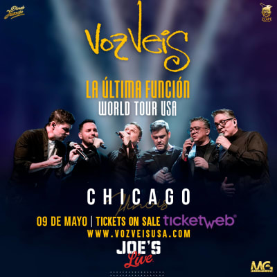 Event - VOZ VEIS EN CONCIERTO ! - Rosemont, Illinois - 9 de mayo de 2024 | concert tickets