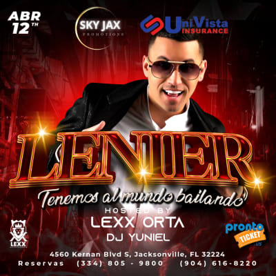 Event - Lenier en concierto en Jacksonville FL - Jacksonville, Florida - 12 de abril de 2024 | concert tickets