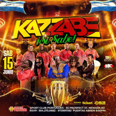 Event - KAZZABE EN CONCIERTO ! - Newark, New Jersey - June 15, 2024 | concert tickets