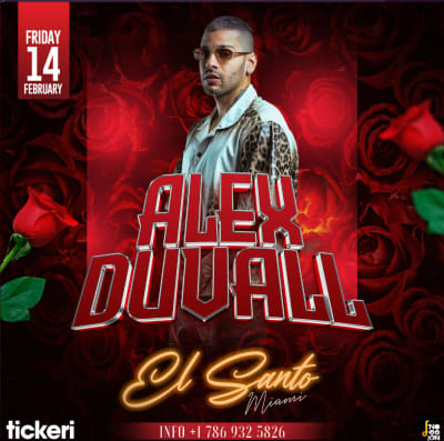 Event - ALEX DUVALL EN CONCIERTO ! - Miami, Florida - 14 de febrero de 2025 | concert tickets