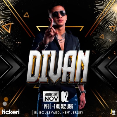 Event - DIVAN EN CONCIERTO ! - North Bergen, New Jersey - 2 de noviembre de 2024 | concert tickets