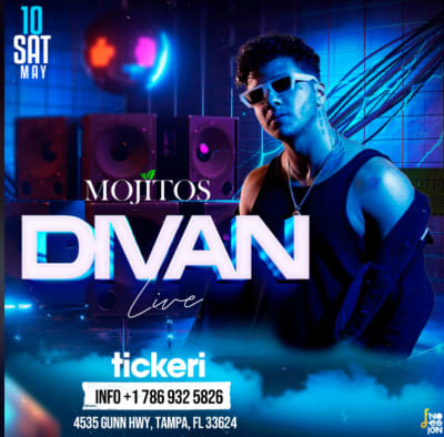 Event - DIVAN EN CONCIERTO ! - Tampa, Florida - May 10, 2024 | concert tickets