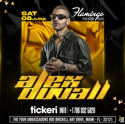 Event - ALEX DUVALL EN CONCIERTO ! - Miami, Florida - 8 de junio de 2024 | concert tickets