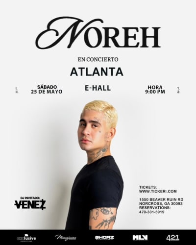 Event - Noreh - Norcross, Georgia - May 25, 2024 | concert tickets