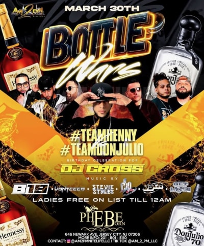 Event - Phenomenal Saturdays Bottle Wars At Phebe Reborn - Jersey City, New Jersey - 30 de marzo de 2024 | concert tickets