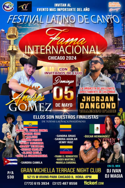 Event - Festival Internacional fama  - Chicago, Illinois - May 5, 2024 | concert tickets