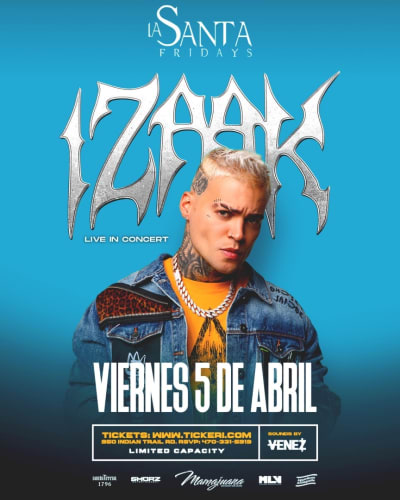 Event - iZaaK live in concert  - Lilburn, Georgia - 5 de abril de 2024 | concert tickets