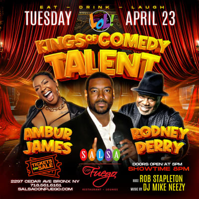 Event - Kings of Comedy Talent & Friends - Bronx, NY - 23 de abril de 2024 | concert tickets