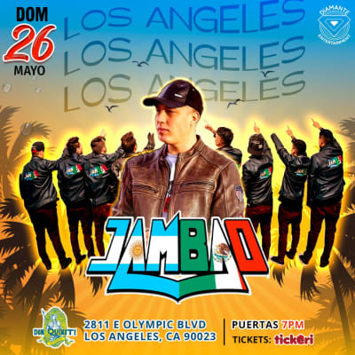 Event - JAMBAO EN LOS ANGELES - Los Angeles, California - 26 de mayo de 2024 | concert tickets