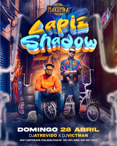 Event - LAPIZ CONCIENTE &  SHADOW BLOW EN VIVO! - Philadelphia, Pennsylvania - 28 de abril de 2024 | concert tickets