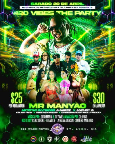 Event - 420 VIBES THE PARTY - Lynn, Massachusetts - April 20, 2024 | concert tickets