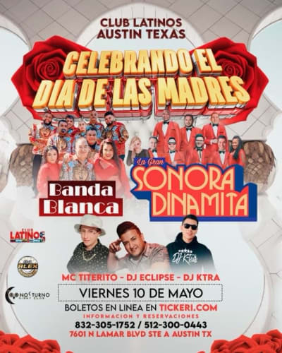 Event - Banda Blanca y La Gran Sonora Dinamita en Austin TX - Austin, TX - May 10, 2024 | concert tickets