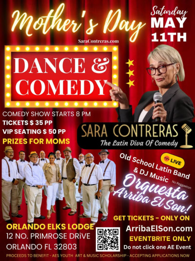 Event - Mother's Day Dance & Comedy - Comedia y Baile de Las Madre - Orlando, Florida - 11 de mayo de 2024 | concert tickets