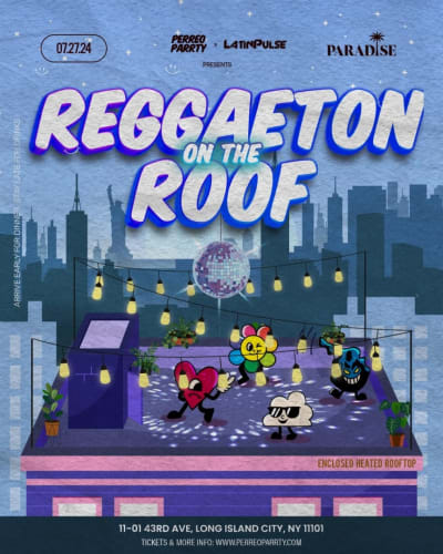 Event - Reggaeton on the ROOF - Latin & Reggaeton Event at Lost in Paradise - New York, New York - June 22, 2024 | concert tickets