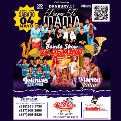 Event - Danbury,Ct Para ti mama en el mes de Mayo - Danbury, Connecticut - 4 de mayo de 2024 | concert tickets