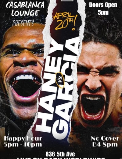 Event - Haney vs Garcia - San Diego, California - 20 de abril de 2024 | concert tickets