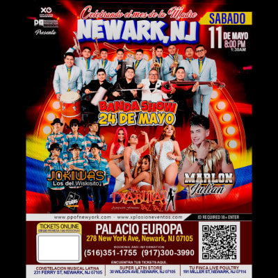 Event - Newark, NJ Celebrando el mes de la Madre  - Newark, New Jersey - May 11, 2024 | concert tickets