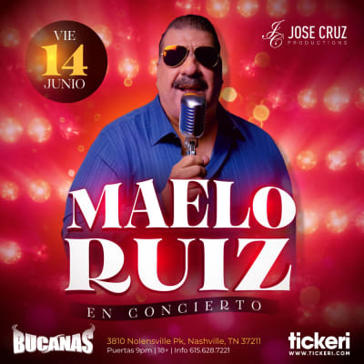 Event - MAELO RUIZ EN NASHVILLE - Nashville, Tennessee - June 14, 2024 | concert tickets