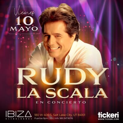 Event - RUDY LA SCALA EN SALT LAKE CITY - Salt Lake City, Utah - 10 de mayo de 2024 | concert tickets