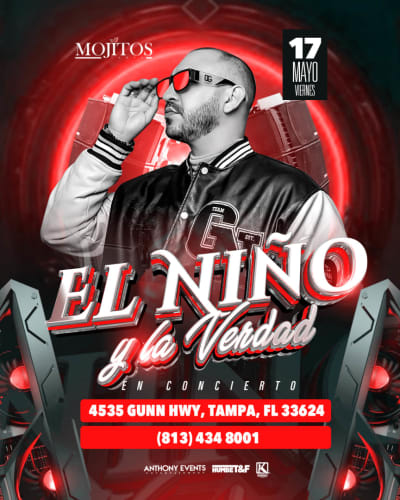 Event - Concierto del Niño y la verdad  - Tampa, Florida - May 17, 2024 | concert tickets