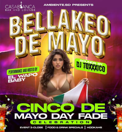 Event - Bellakeo (cinco de mayo) - San Diego, California - 5 de mayo de 2024 | concert tickets