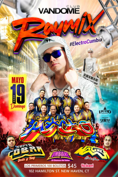 Event - Raymix - New Haven, Connecticut - 19 de mayo de 2024 | concert tickets