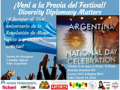 Event - The Preview / La Previa Festival Argentino  - Falls Church, Virginia - 31 de mayo de 2024 | concert tickets