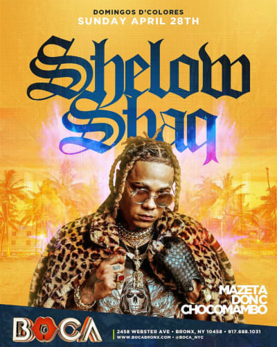 Event - Shelow Shaq en Vivo en Boca - Bronx, New York - 28 de abril de 2024 | concert tickets