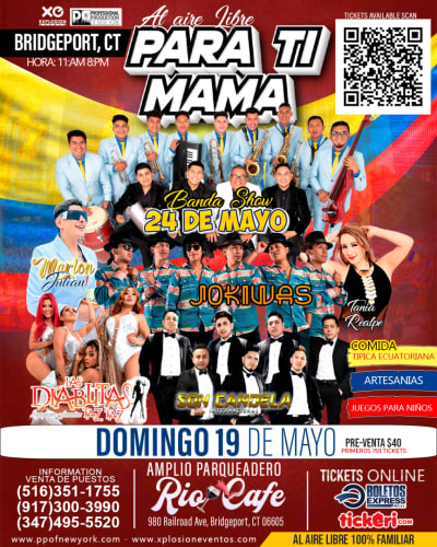 Event - Para ti Mamá  Bridgeport CT - Bridgeport, Connecticut - May 19, 2024 | concert tickets