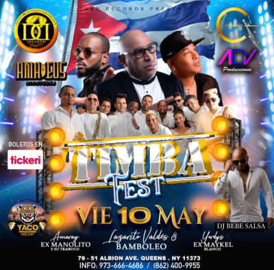 Event - TIMBA FEST NEW YORK 2024 - Queens, New York - May 10, 2024 | concert tickets