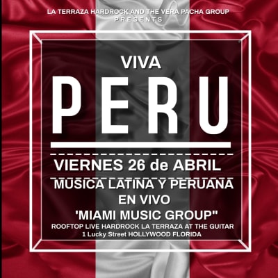 Event - https://VivaPeru.eventbrite.com - Hollywood, fl - 26 de abril de 2024 | concert tickets