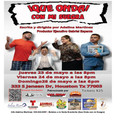 Event - Que Onda Con Mi Suegra - Houston, Texas - 23 de mayo de 2024 | concert tickets