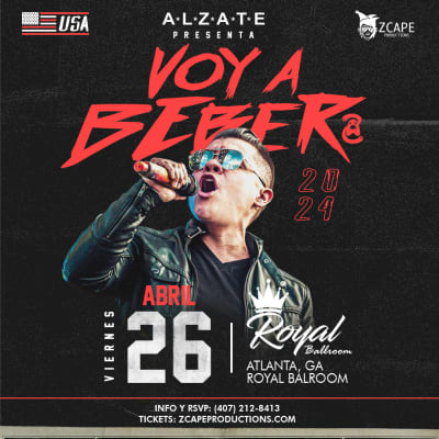 Event - ALZATE EN CONCIERTO ATLANTA! - Norcross, Georgia - April 26, 2024 | concert tickets