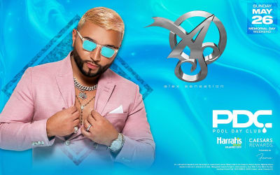 Event - Harrahs Pool Party Euro Ent 17 Year Company Anniversary Alex Sensation Live At Harrahs Resort - Atlantic City, New Jersey - 26 de mayo de 2024 | concert tickets